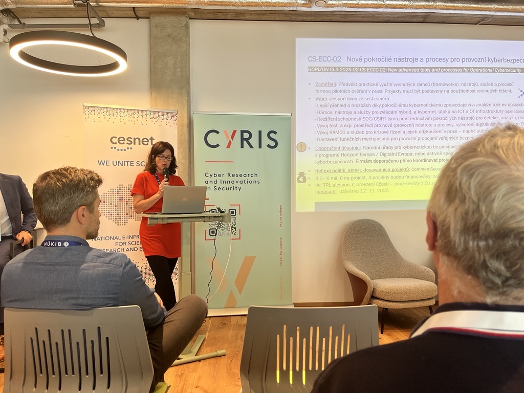 NÚKIB uspořádal další jednání skupiny kyberbezpečnostního výzkumu a inovací CYRIS